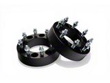 2-Inch 8-Lug Wheel Spacers; Black; Set of Four (11-22 F-350 Super Duty SRW)