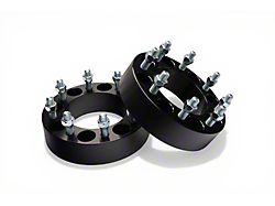 2-Inch 8-Lug Wheel Spacers; Black; Set of Four (11-22 F-350 Super Duty SRW)