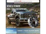 2-Inch Billet Aluminum Hubcentric 8-Lug Wheel Spacers (03-26 F-350 Super Duty)