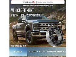 2-Inch Billet Aluminum Hubcentric 8-Lug Wheel Spacers (03-26 F-350 Super Duty)