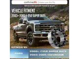 2-Inch Forged Steel Hubcentric 8-Lug Wheel Spacers (03-26 F-350 Super Duty SRW)