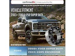 2-Inch Forged Steel Hubcentric 8-Lug Wheel Spacers (03-26 F-350 Super Duty SRW)
