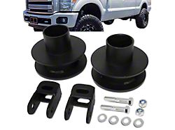 2-Inch Front Leveling Kit with Shock Extenders (11-22 4WD F-350 Super Duty)