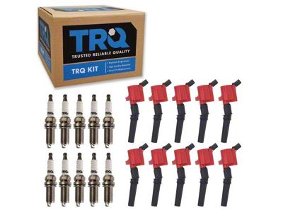 20-Piece Ignition Kit; Red (99-04 6.8L F-350 Super Duty)