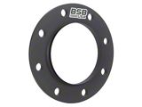 3/8-Inch Hubcentric Wheel Spacers; Black; Set of Four (99-26 F-350 Super Duty SRW)