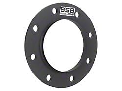 3/8-Inch Hubcentric Wheel Spacers; Black; Set of Two (99-26 F-350 Super Duty SRW)