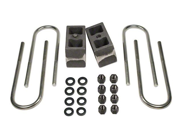 Tuff Country 4-Inch Rear Lift Block Kit; Tapered (11-16 4WD F-350 Super Duty w/ Factory Overload Springs)