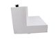 46-Inch Specialty Series L-Shaped Transfer Tank; White (Universal; Some Adaptation May Be Required)
