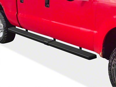5-Inch iStep Wheel-to-Wheel Running Boards; Black (99-16 F-350 Super Duty SuperCrew w/ 6-3/4-Foot Bed)