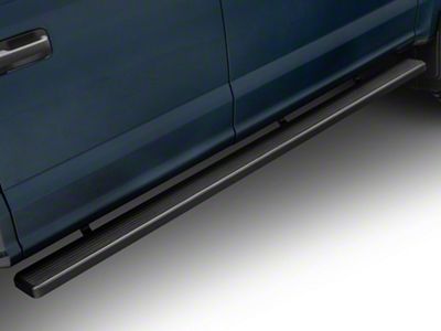 6-Inch iStep Running Boards; Black (17-25 F-350 Super Duty SuperCrew)