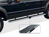6-Inch iStep Wheel-to-Wheel Running Boards; Hairline Silver (99-16 F-350 Super Duty SuperCrew w/ 6-3/4-Foot Bed)