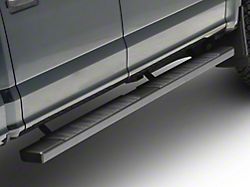 6-Inch Nerf Side Step Bars; Black (17-26 F-350 Super Duty SuperCrew)