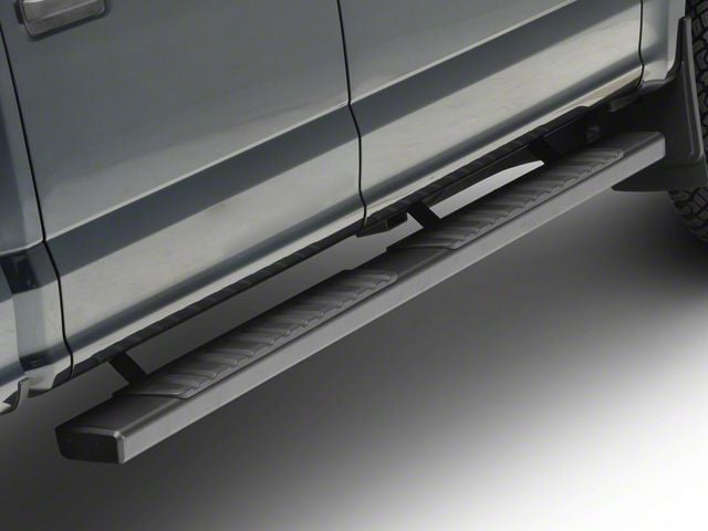 6in Step F-350 Super Duty 6-Inch Nerf Side Step Bars; Black (17-26 F-350 Super ...
