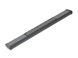 6-Inch Oval UltraBlack Tube Step Side Step Bars without Mounting Brackets; Textured Black (11-23 F-350 Super Duty Regular Cab)