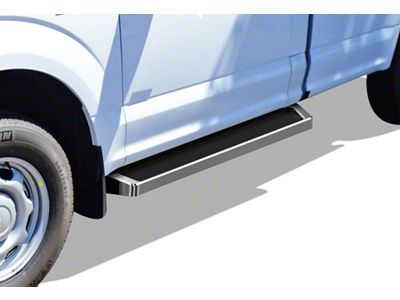 6-Inch iRunning Boards; Polished (17-25 F-350 Super Duty Regular Cab)
