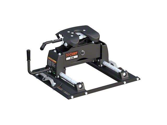 A16 5th Wheel Trailer Hitch with Puck System Roller (11-24 F-350 Super Duty w/ 6-3/4-Foot Bed)