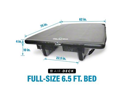 Air-Deck Raised Platform; Full-Standard (08-25 F-350 Super Duty w/ 6-3/4-Foot Bed)