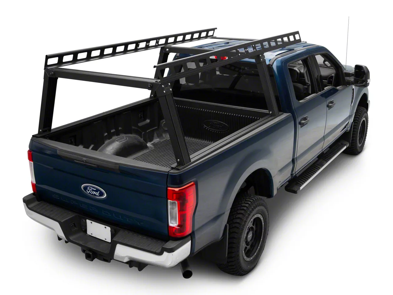 Base K2 Over Cab Rack; Black (99-26 F-350 Super Duty w/ 6-3/4-Foot Bed)
