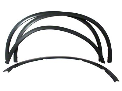 Fender Trim; Black (11-16 F-350 Super Duty)