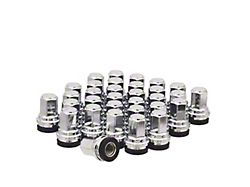 Black OE Style Lug Nuts; M14x1.5; Set of 32 (05-26 F-350 Super Duty)
