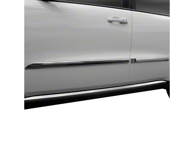 Body Side Moldings; Chrome (11-16 F-350 Super Duty)