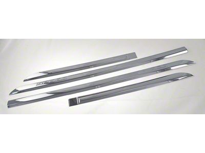 Body Side Moldings; Chrome (11-16 F-350 Super Duty)