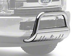 Bull Bar with Stainless Steel Skid Plate; Stainless Steel (17-25 F-350 Super Duty)