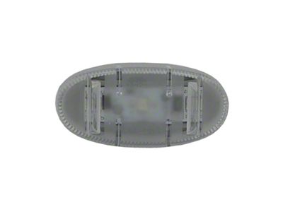 CAPA Replacement Rear Side Marker Light; Clear (11-25 F-350 Super Duty DRW)