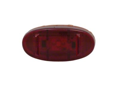 CAPA Replacement Rear Side Marker Light; Red (11-24 F-350 Super Duty DRW)