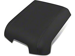 Center Console Cover; Black Leather (11-16 F-350 Super Duty w/ Flow-Through Center Console)