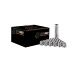 Chrome Open Acorn Spline Lug Nuts; M14x1.5; Set of 32 (05-25 F-350 Super Duty)