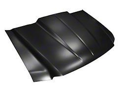 Cowl Induction Style Hood; Unpainted (99-07 F-350 Super Duty)