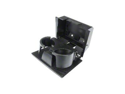 Cup Holder; Black (08-16 F-350 Super Duty)