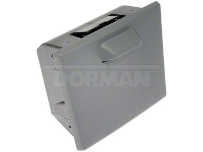 Cupholder Assembly; Steel Gray (11-16 F-350 Super Duty)