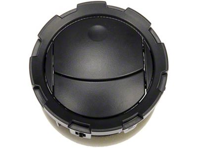 Dashboard HVAC Vent; Center; Black (11-16 F-350 Super Duty)