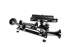 Kleinn Direct Fit Onboard Air System and Model 230 Beast Triple Train Horn (23-26 F-350 Super Duty)