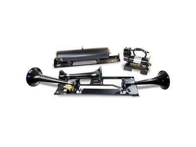 Direct Fit Onboard Air System and Model 230 Beast Triple Train Horn (17-22 F-350 Super Duty, Excluding Tremor)
