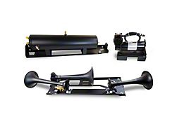 Kleinn Direct Fit Onboard Air System and Model 730 Demon Triple Train Horn (23-26 F-350 Super Duty)