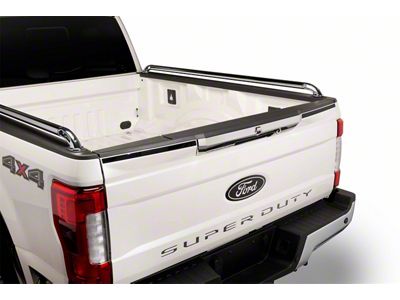 Putco Electric Handle Tailgate Handle Cover with Backup Camera Hole and LED Opening; Chrome (17-19 F-350 Super Duty)