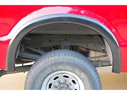 Elite Series Sport Style Fender Flares; Rear; Smooth Black (99-07 F-350 Super Duty SRW)