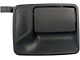 Exterior Door Handle; Front Right; Textured Black; Without Keyhole; Plastic (11-16 F-350 Super Duty SuperCrew)