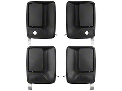 Outside Door Handle – Front Driver Side – Textured Black – Fits Ford – Replaces 8C2Z-1522405-AD