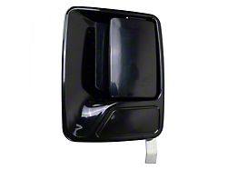 Exterior Door Handle; Rear Driver Side; Paint to Match Black (11-16 F-350 Super Duty SuperCrew)