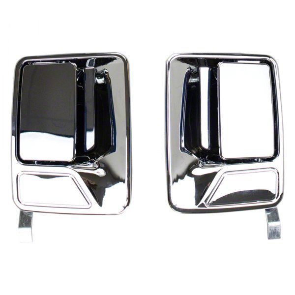 Chrome Door Handle Cover W/ Or W/O Smart Key - DH245 - Trim Illusion - Foto 4