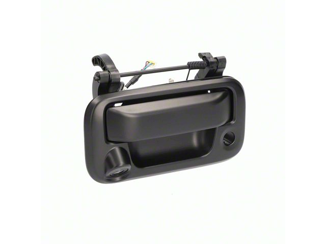 Factory Replacement Tailgate Handle Camera; Black (11-14 F-350 Super Duty)