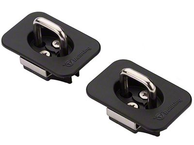 Flush Fit Retractable Tie Down Anchors; Rear Only (11-16 F-350 Super Duty)