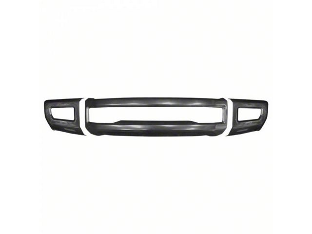 Find Front F-350 Super Duty Front Bumper Cover with Fog Light Openings; Paintable ...
