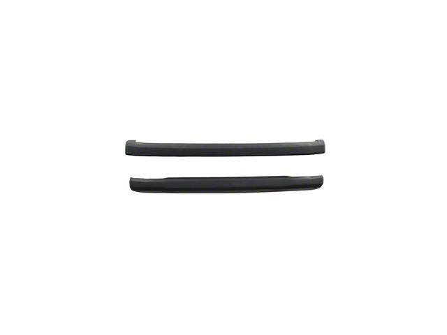 Find Front F-350 Super Duty Front Bumper Cover without Fog Light Openings; Matte ...