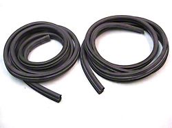 Front Door Seal on Body Kit (99-10 F-350 Super Duty Regular Cab, SuperCrew)