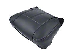 Front Driver Side Seat Cover; Charcoal Black (11-16 F-350 Super Duty w/ 5B or 6B on VIN Sticker)